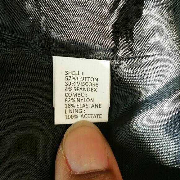 Ava & Aiden Black Short Sleeve Sheath Dress Size 4 - Picture 6 of 7